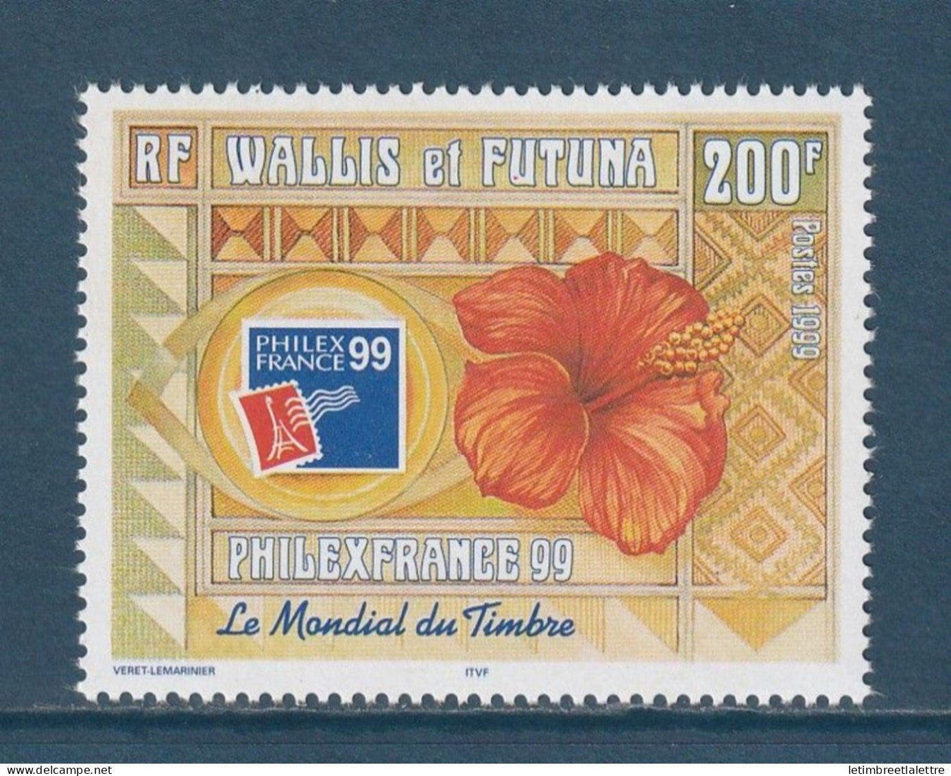Wallis et Futuna - YT n° 530 ** - Neuf sans charnière - 1999