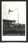 ⭐ France - Carte photo - Jeux Olympiques - Barnes - Saut à la Perche - 1924 ⭐
