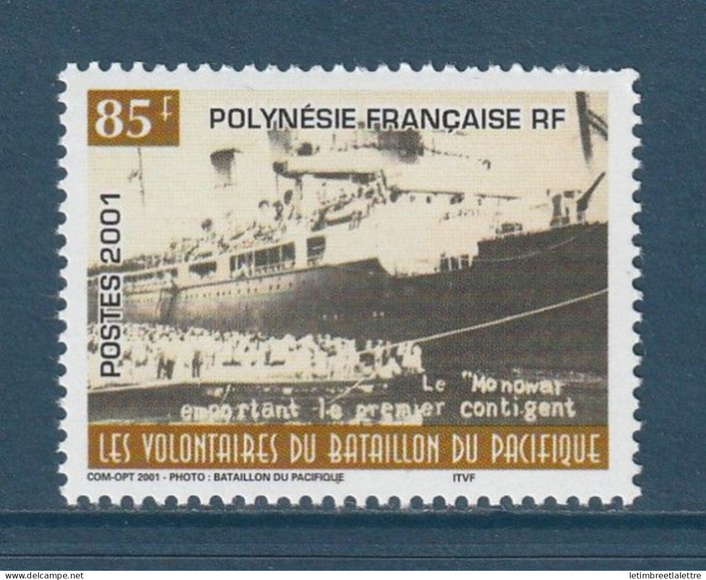 Polynésie Française - YT n° 642 ** - Neuf sans charnière - 2001
