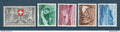 Suisse - YT n° 531 à 535 ** - Neuf sans charnière - 1953