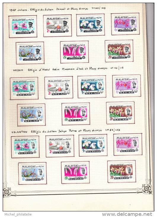 colonie anglaise Malaisie les 5 pages