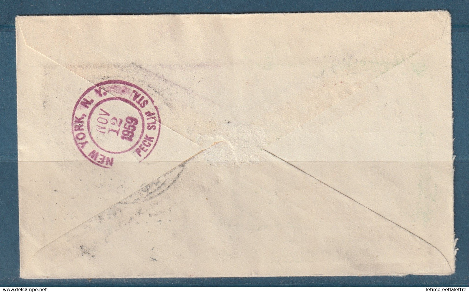 Myanmar - Birmanie - Burma - YT n° 77 à 79 - FDC premier jour centenaire de Mandalay pour New York USA - 1959