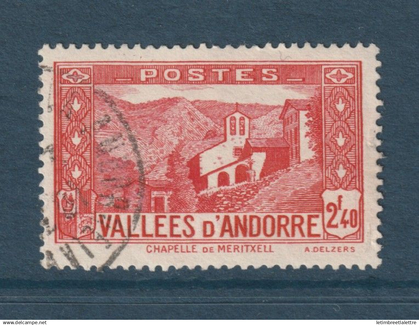 Andorre - YT n° 85  - oblitéré - 1937 1943