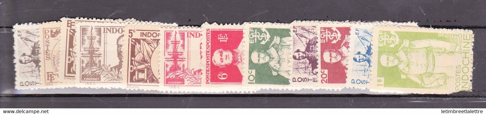 Indochine n ° 261 à 273**sans les n°s 265-267-270A