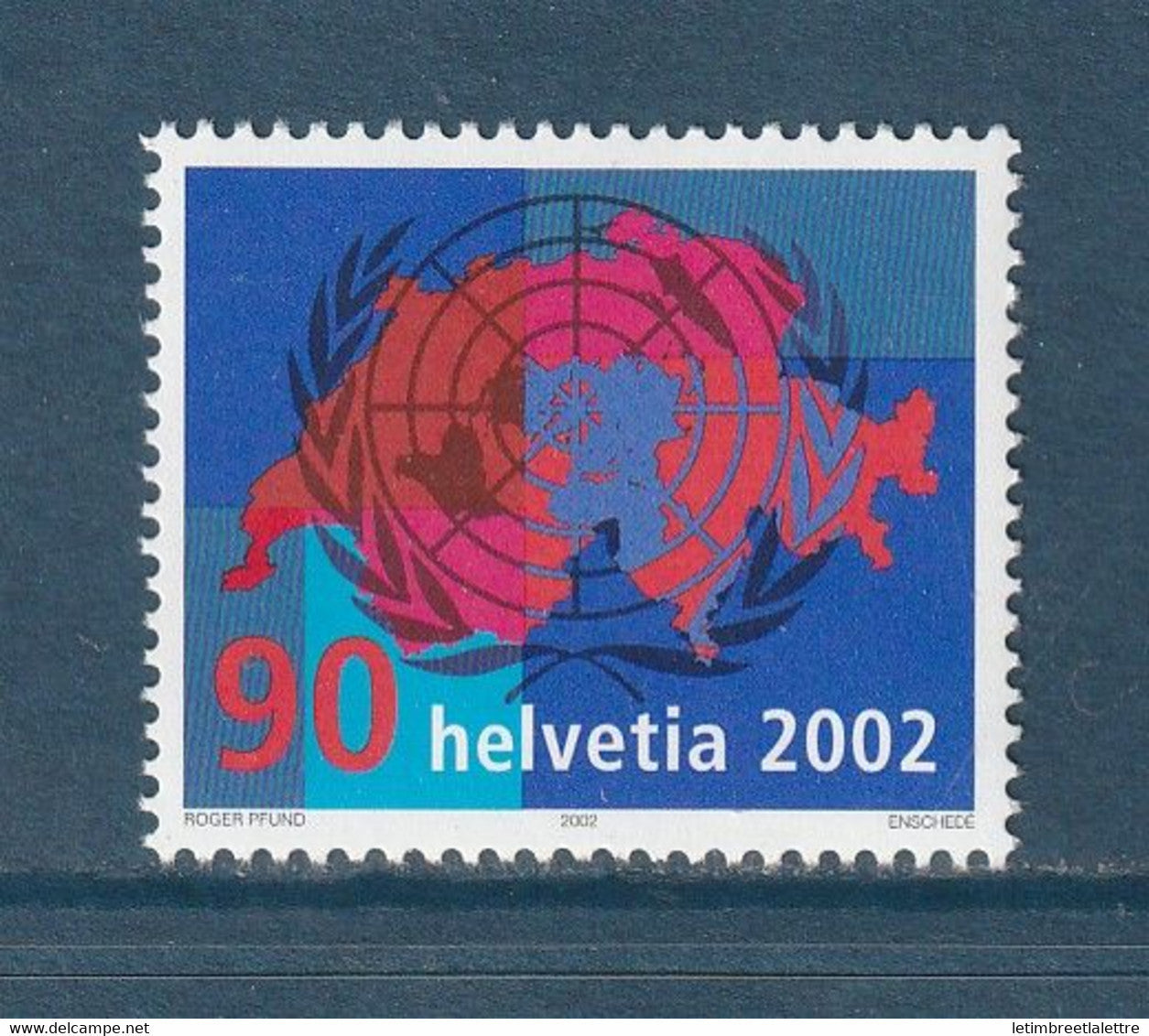Suisse - YT n° 1740 ** - Neuf sans charnière - 2002