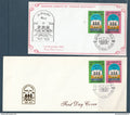 Myanmar - Birmanie - Burma - FDC premier jour - YT n° 236 et 237 - université de Rangoon - 1995