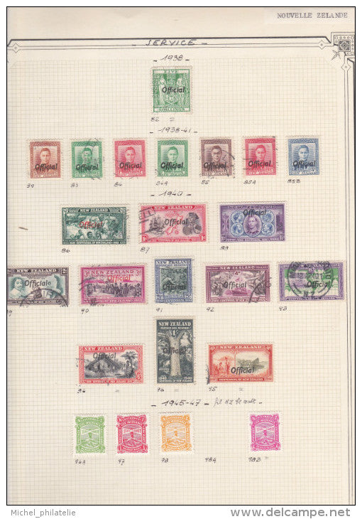 colonie anglaise Nelle ZELANDE