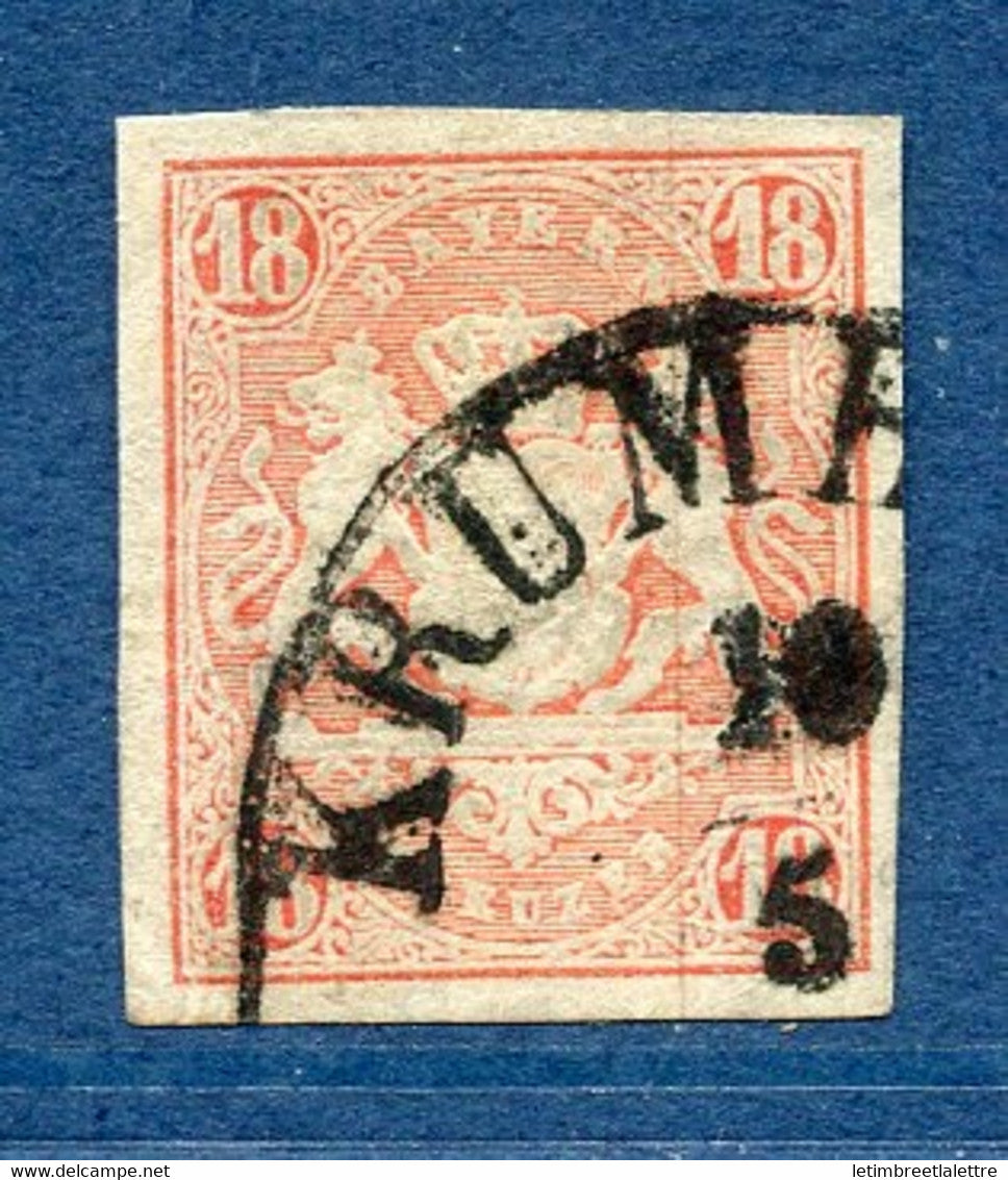 ⭐ Bavière / Bayern - YT n° 22 - Oblitéré - TB - 1867 / 1869 ⭐