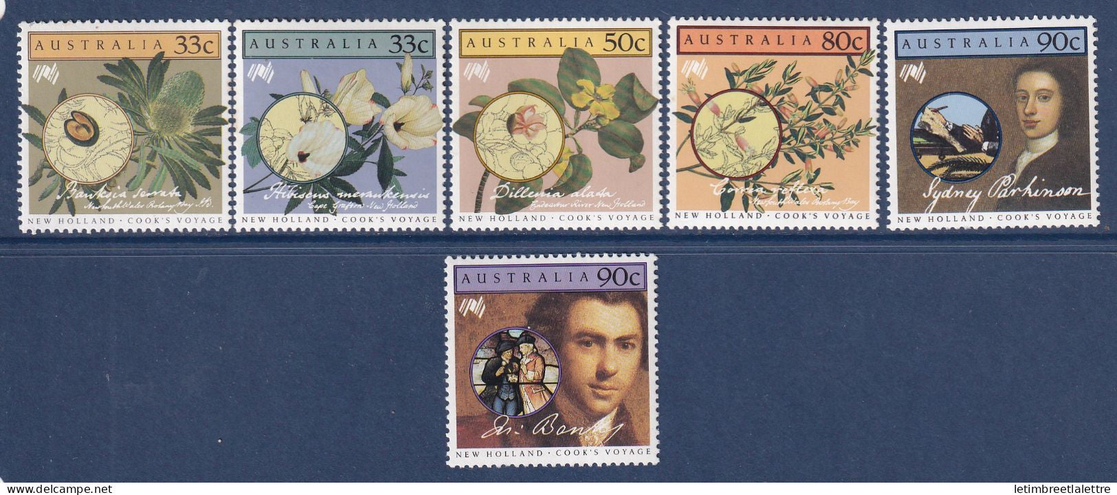 Australie - YT n° 936 à 941 ** - neuf sans charnière - 1986