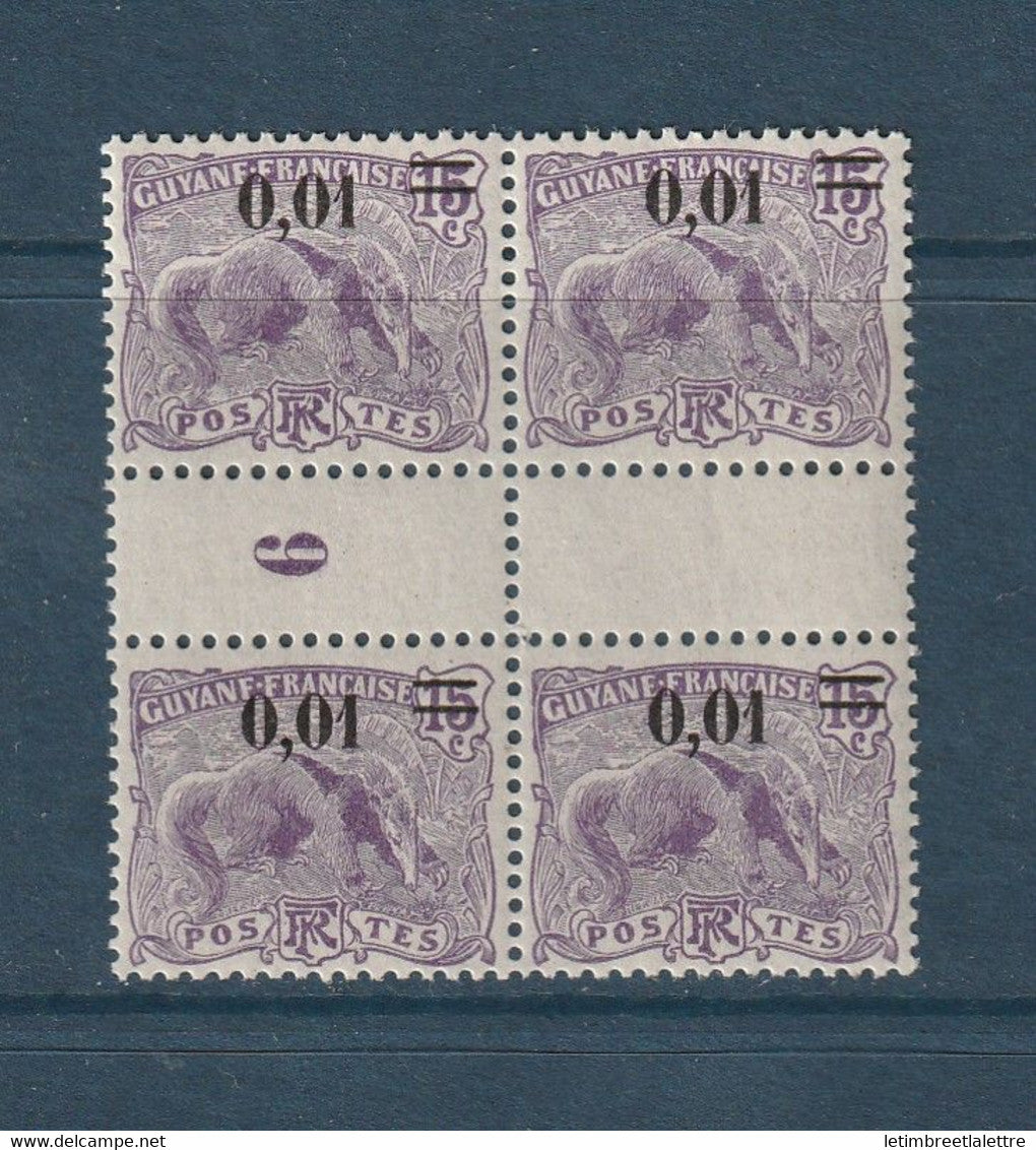 Guyane - YT n° 91 ** - neuf sans charnière - millésime 6 - 1922