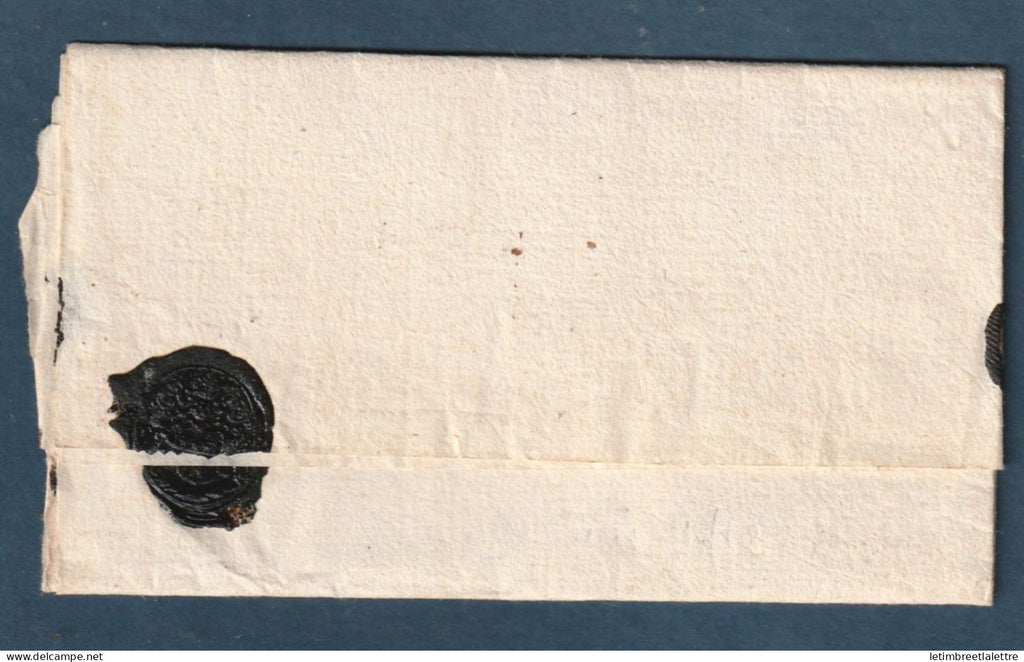 France - enveloppe de Paris en 1712 pour Tours