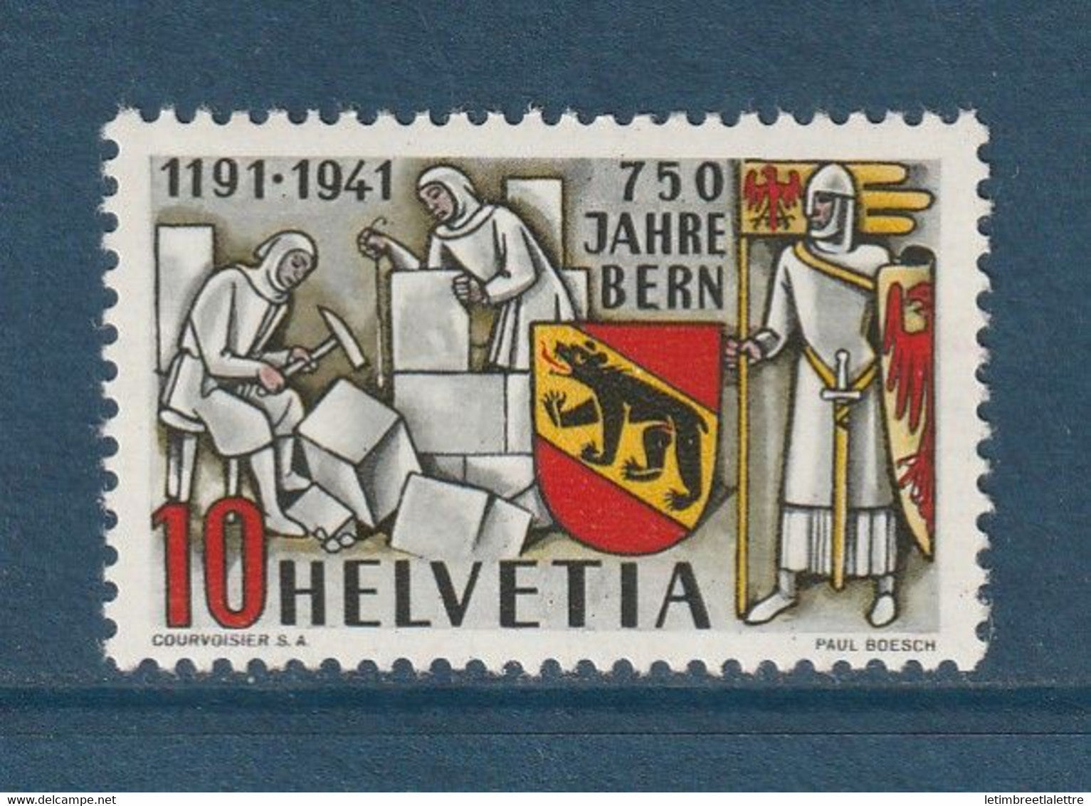 Suisse - YT n° 370 ** - Neuf sans charnière - 1941