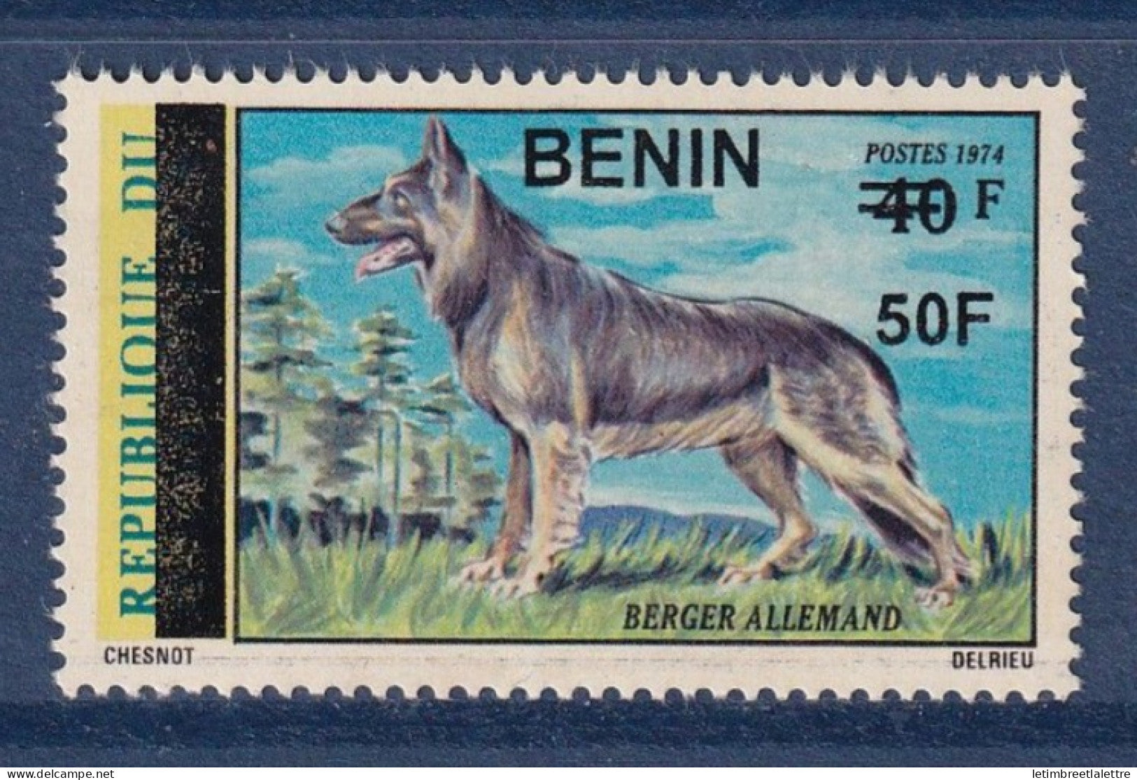 Bénin - YT N° 1148 ** - neuf sans charnière - chiens - 2009