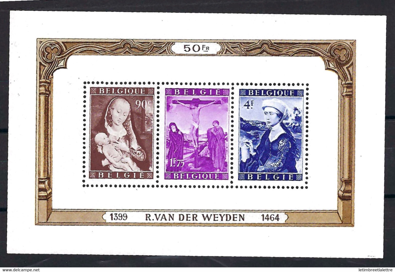 ⭐ Belgique - Bloc - YT n° 28 ** - Neuf sans charnière - 1949 ⭐