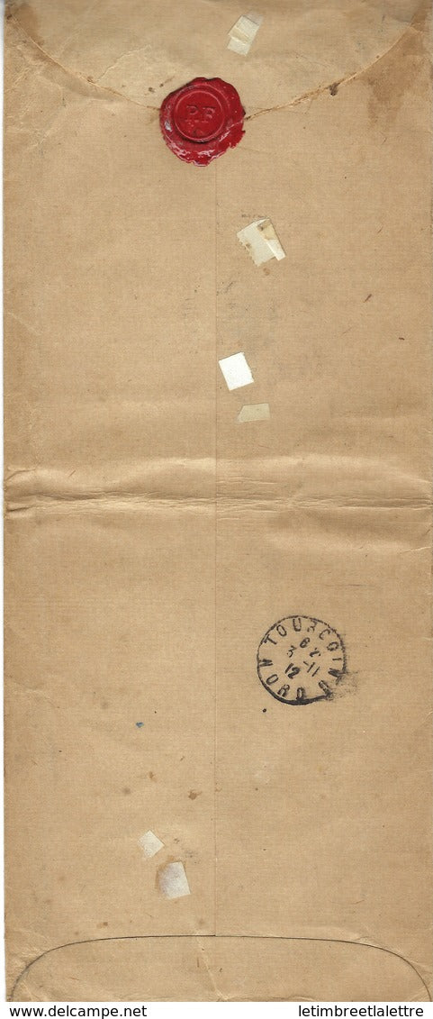 Lettre Nouvelle Galles du Sud ( Sidney ) pour Tourcoing ( France ) bel affranchissement