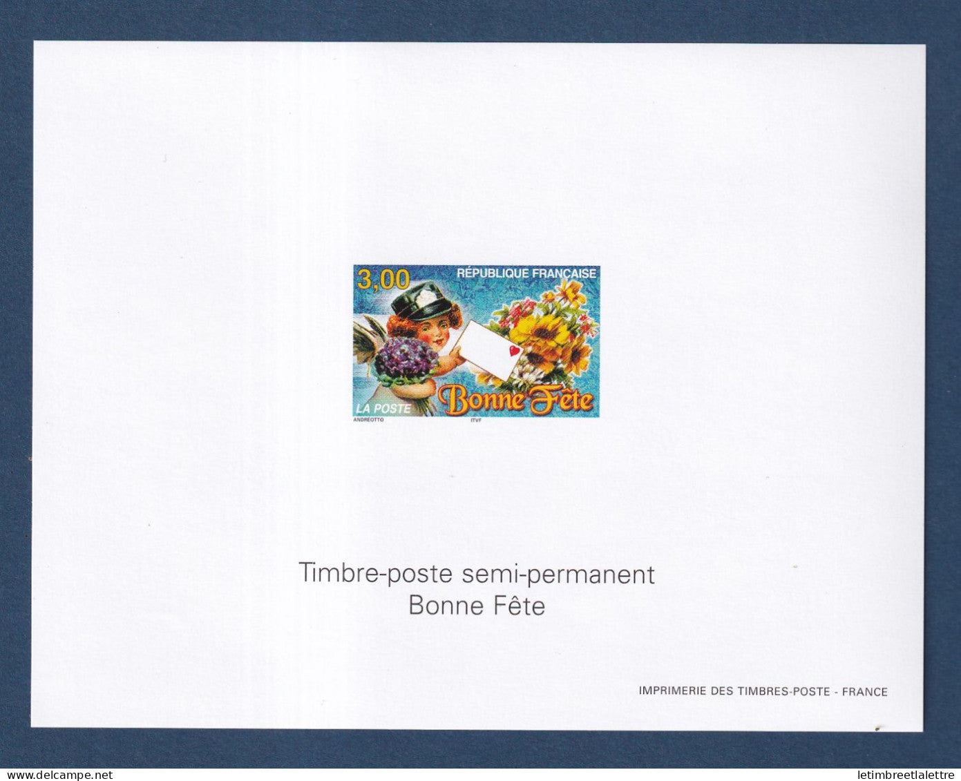France - Bloc Feuillet non dentelé avec gomme - YT n° 3133 ** - Neuf sans charnière - ND - 1998