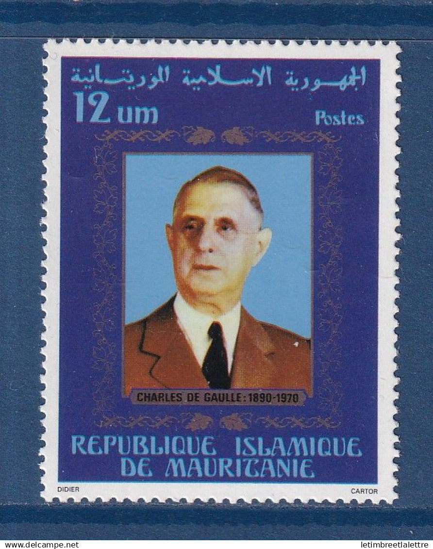 Mauritanie - YT n° 398 ** - Neuf sans charnière - 1978