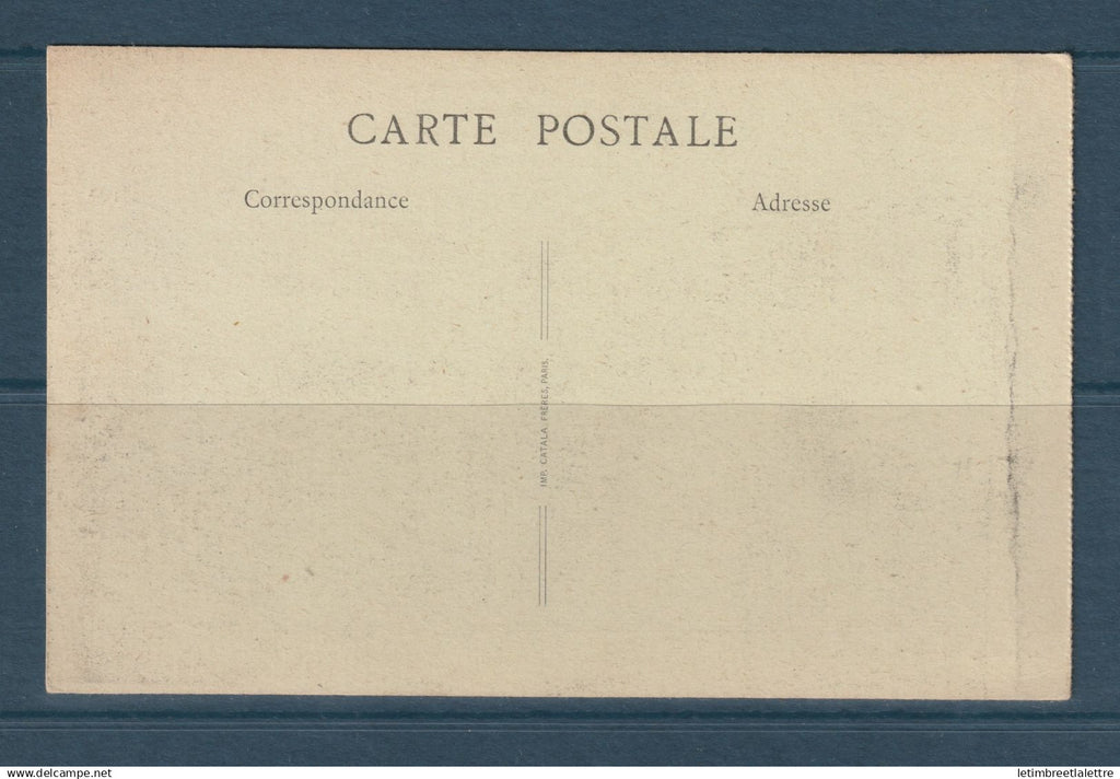 France - carte postale - Albert - Somme - La Rue d'Amiens avant le bombardement