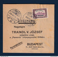 Hongrie - Poste aérienne - YT n° 3 sur Bande Szombathely pour Budapest - 1925