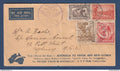 Australie - poste aérienne - Premier vol retour Muller - Papouasie Nouvelle Guinée - 1934