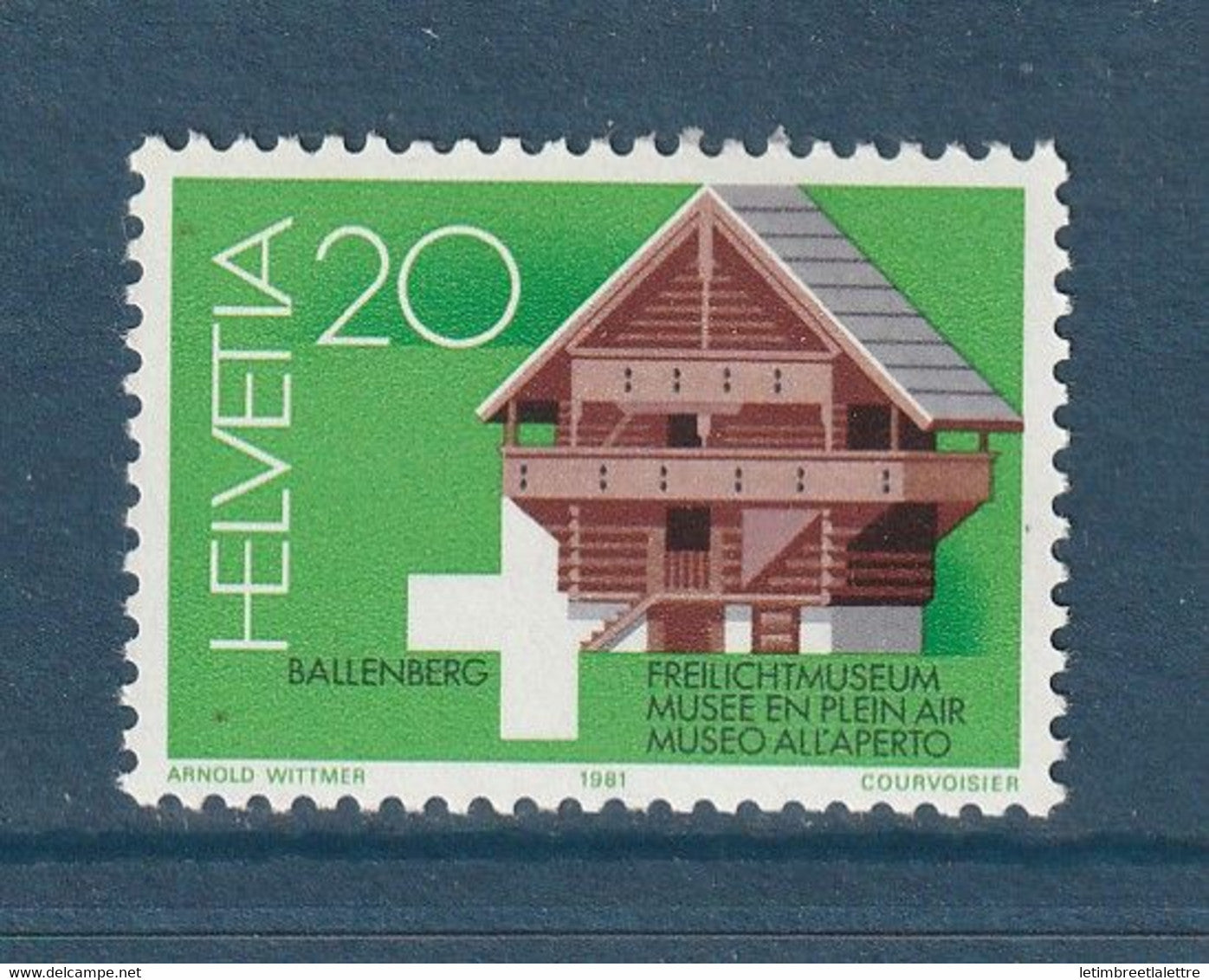 ⭐ Suisse - YT n° 1121 ** - Neuf sans charnière - 1981 ⭐