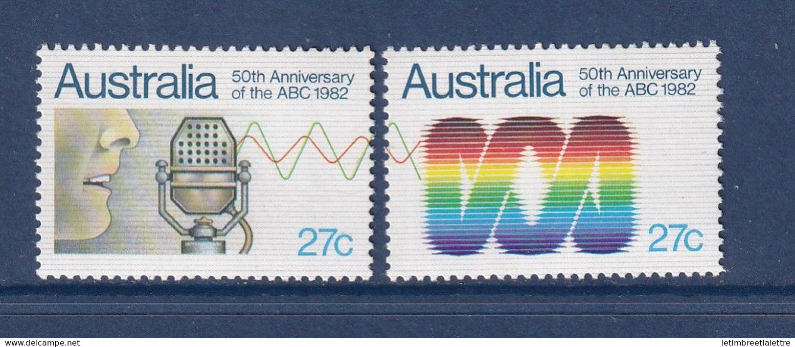 Australie - YT n° 778 et 779 ** - neuf sans charnière - 1982