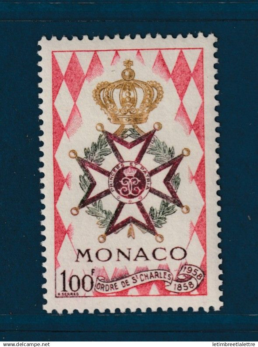 Monaco - YT n° 490 * - neuf ave charnière - 1958