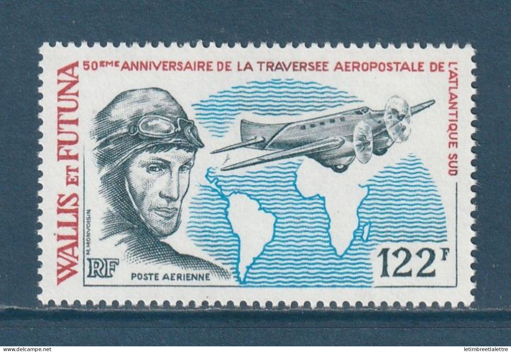 Wallis et Futuna - YT PA n° 104 ** - Neuf sans charnière - Poste Aérienne - 1980