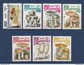 Kampuchéa - YT n° 576 à 582 ** - Neuf sans charnière - Champignons - 1985