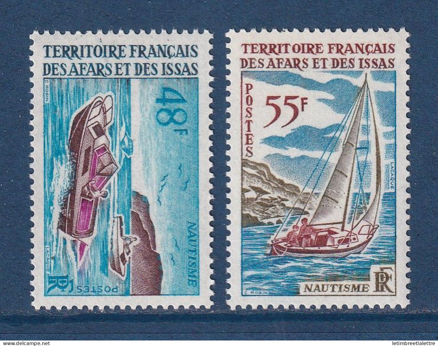 Afars et Issas - YT n° 363 et 364 ** - Neuf sans charnière - 1970