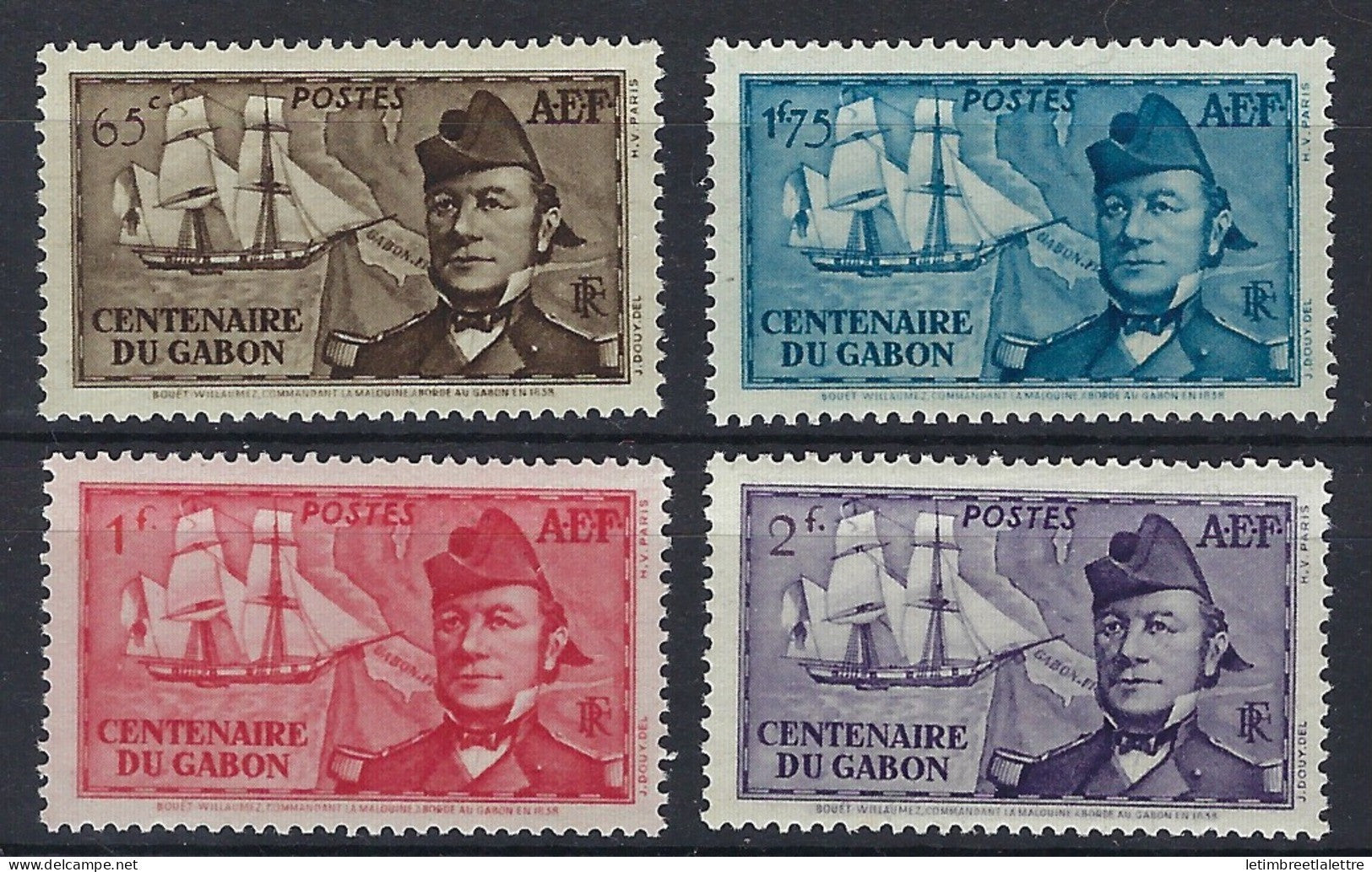 AEF - YT n° 66 à 69 ** - Neuf sans charnière - 1938