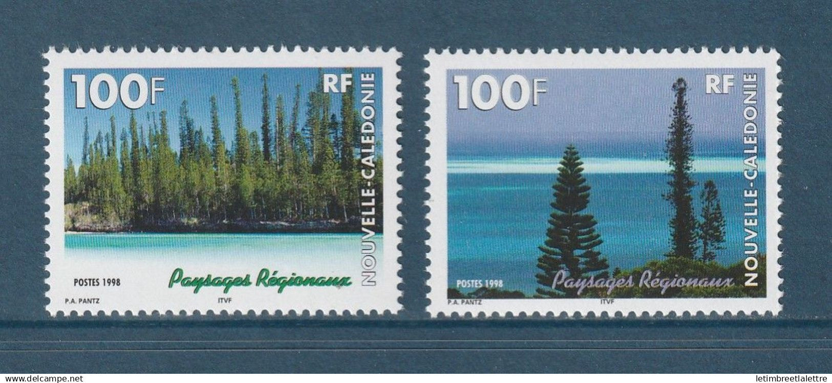 Nouvelle Calédonie - YT n° 772 et 773 ** - Neuf sans charnière - 1998