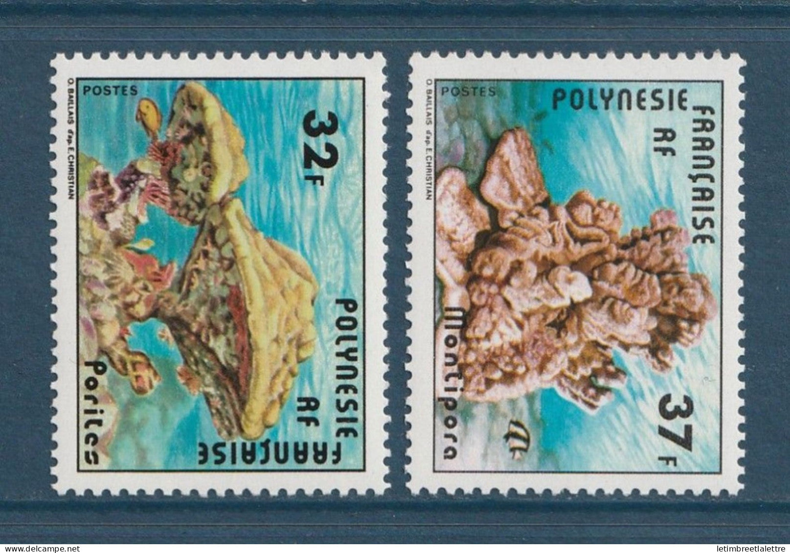 Polynésie - YT n° 130 et 131 ** - Neuf sans charnière - 1979