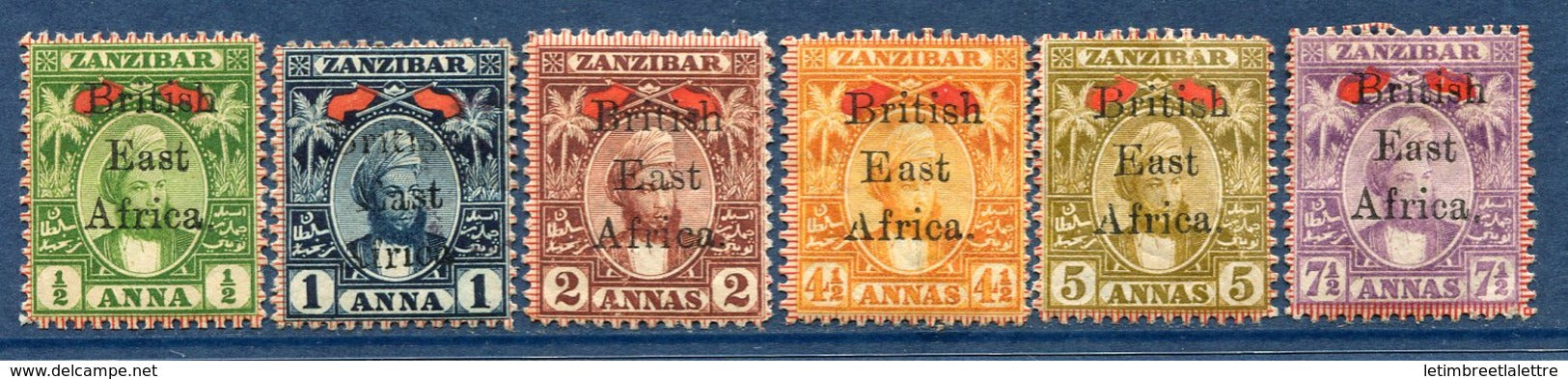 ⭐ Afrique Orientale Britannique - YT n° 84 à 89 * - Neuf avec charnière - ( issus de la série N° 84 à 91 ) ⭐