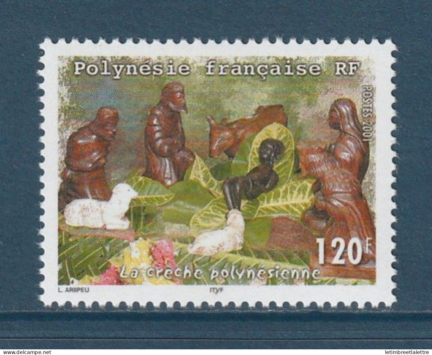 Polynésie Française - YT n° 655 ** - Neuf sans charnière - 2001