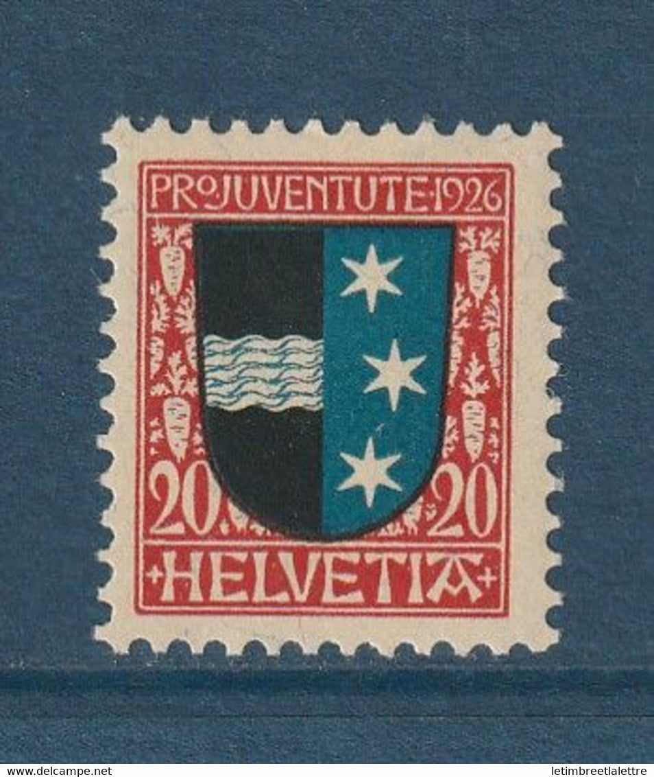 Suisse - YT n° 224 ** - Neuf sans charnière - 1926