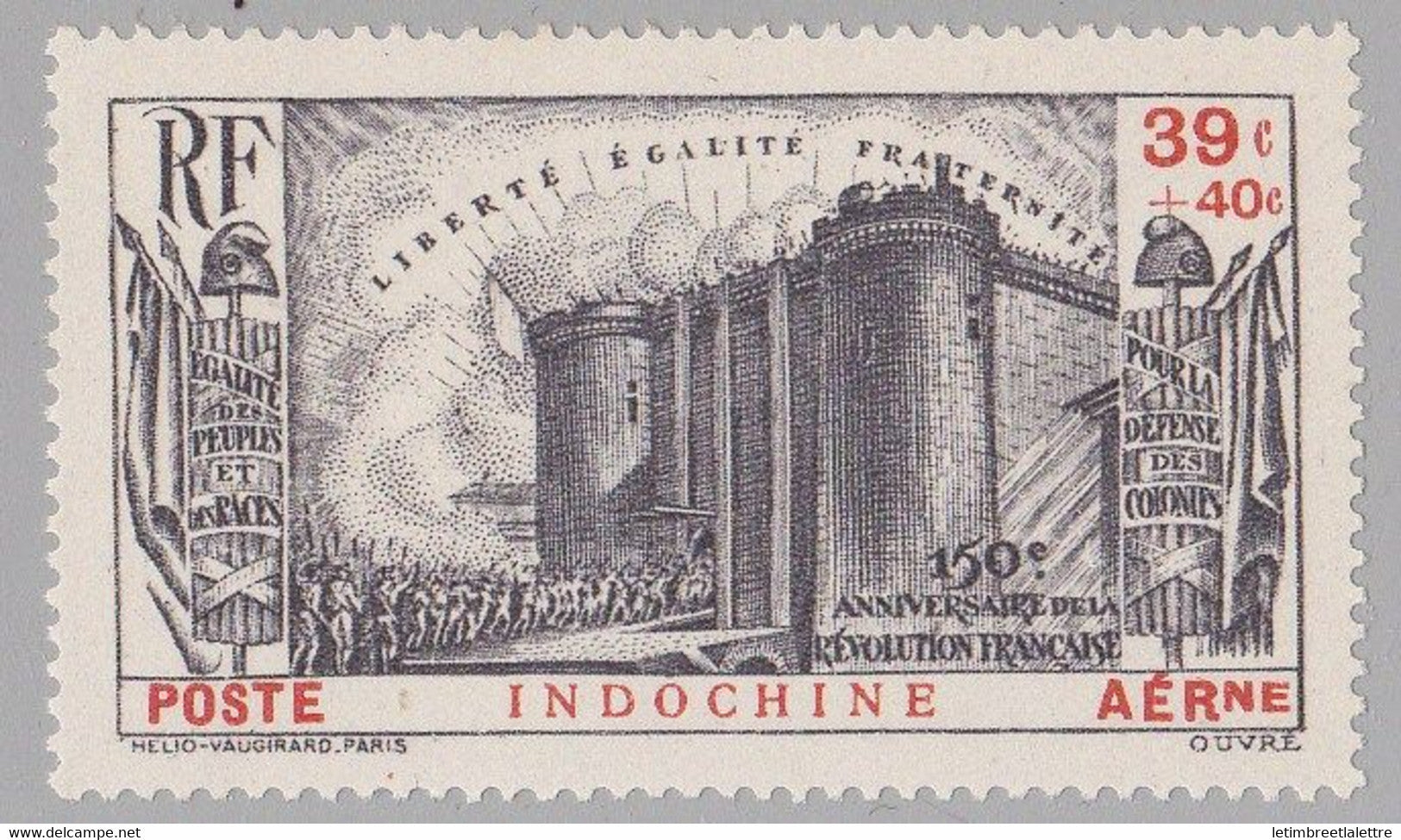⭐ Indochine - Poste aérienne - YT n° 16 ** - neuf sans charnière ⭐