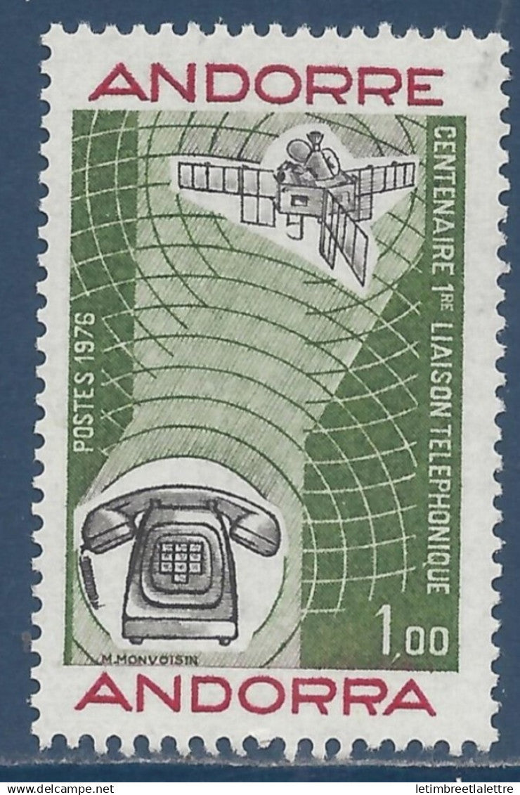 Andorre - YT n° 252 ** - Neuf sans charnière - 1976