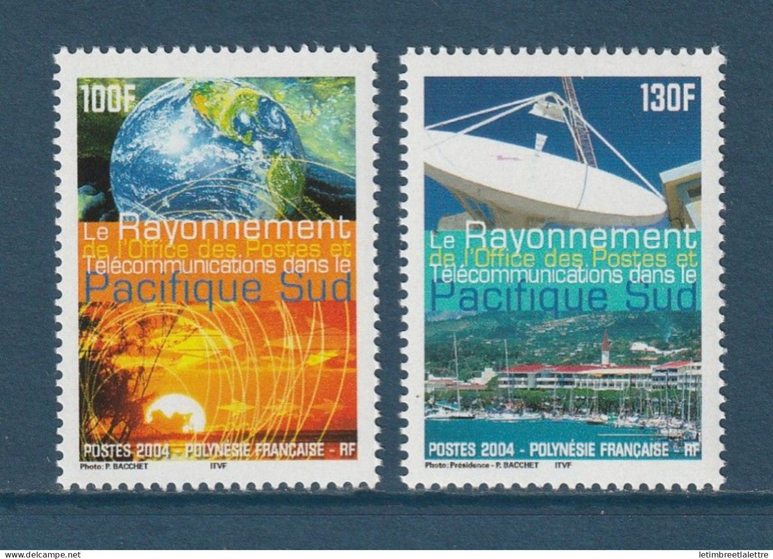 Polynésie Française - YT n° 717 et 718 ** - Neuf sans charnière - 2004
