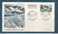 France - Poste aérienne YT n° 35 - FDC - Premier jour - Le Morane Saulnier MS 760  - 1959