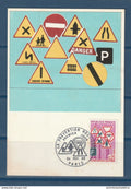 France - Carte maximum - Premier jour - la prévention routière - 1968