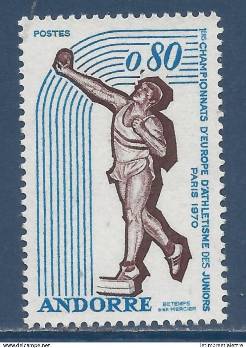 Andorre - YT n° 205 ** - Neuf sans charnière - 1970