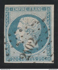 France - YT n° 14 f - oblitéré PC Petit Chiffre 2402 - Périgueux