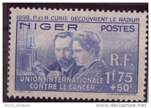 ⭐ Niger - YT n° 63 * - Neuf avec charnière - 1938 ⭐