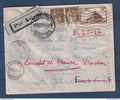 France - YT n° 287 et 260 sur lettre de Toulon pour Cape Town par avion à destination du Consulat de France - 1933