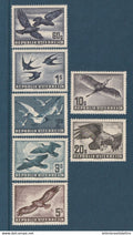 Autriche - Poste Aérienne - YT n° 54 a 60 ** - neuf sans charnière - 1953