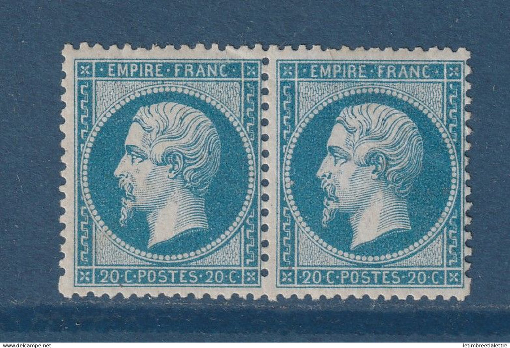 France - YT n° 22 ** - neuf sans charnière - signé - 1862