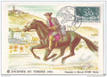 Carte Maximum Journée du timbre de Bourges