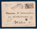 France - YT n° 120 ( merson ) oblitéré rue des Capucines sur recommandé pour Berlin - 1902