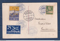Suisse - carte postale de la Journée aérienne à Herisau en 1913 avec vignette ( errinophilie ) - Granges Zurich - 1924